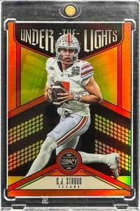 C. J. Stroud /149 [Rookie Orange] 2023 Panini Legacy Under The Lights RC NFL - Bild 1 von 2
