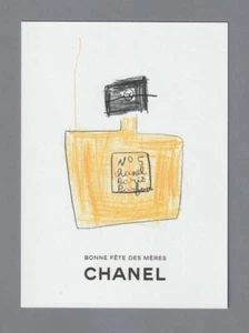 Carte publicitaire format carte postale  -  N°5 de Chanel recto verso - Imagen 1 de 2