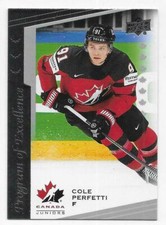 2021 UD TEAM CANADA JUNIORS PROGRAM OF EXCELLENCE POE CARDS 101-140 U-Pick List