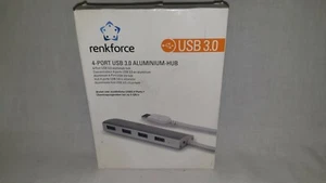 Renkforce 4 Port USB 3.2 Gen 1-Hub Aluminium - Bild 1 von 1