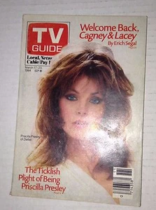 Tv Guide Magazine Priscilla Presley March 17-23 1984 021417RH - Imagen 1 de 1