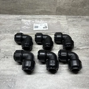 Lote de 6 codos de compresión Philmac 75-31844 3G IPS-OD, 1” Comp X 1” Comp 90* - Imagen 1 de 10