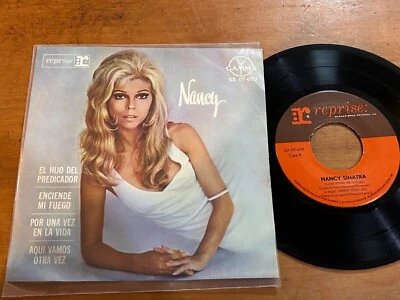 NANCY SINATRA Son Of A Preacher Man +3 1969 MEXICO 7" EP Pop Rock Folk - Image 1 of 4