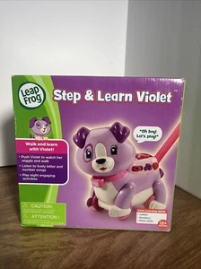 NEW Sealed LeapFrog Step and Learn Violet Interactive Dog Teaches Letters Number - Picture 1 of 3