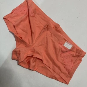 Lane Bryant Cacique Pink Boyshort Panty with Lace 14/16 - Picture 1 of 5