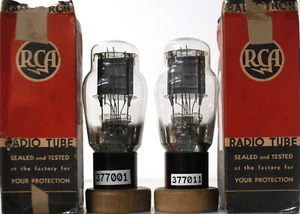 VT25-10 RCA made in U.S.A AmplitrexTested 1 Matched Pair 2Pcs - Picture 1 of 14