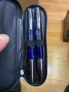 NOS ONLINE & fountain and ball pen set - W. Germany - Picture 1 of 6