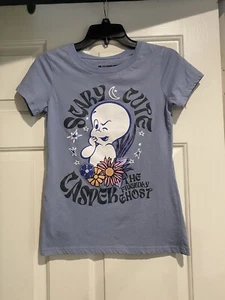 Casper The Friendly Ghost T Shirt Juniors Medium B80 - Picture 1 of 5