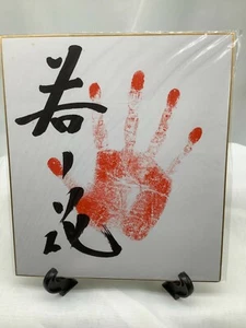 Sello de mano japonés de luchador de sumo TEGATA 66s Yokozuna impresión Wakanohana - Imagen 1 de 12