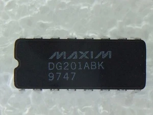 DG201ABK MAXIM Analog Switch Quad SPST 16-Pin CDIP N 1 UNIT **FREE SHIPPING** - Picture 1 of 2