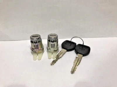 Set of 2 Door Lock Cylinders Fit For Honda Civic Acura Integra Prelude CRX Pair - Image 1 of 4