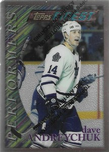 Dave Andreychuk Topps Finest 1996-97  (1830)