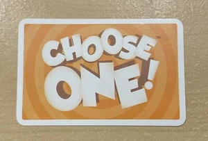 Choose One  Looney Labs Promo Card - Peanut Butter Or Jelly - Picture 1 of 2