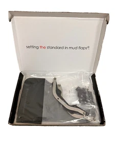 *RETURNED* Rally Armor (MF78-UR-BLK-GR) Hyundai Santa Cruz Black Mud Flap w/Grey - Foto 1 di 3