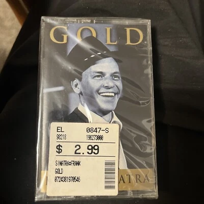 FRANK SINATRA - GOLD - CASSETTE TAPE - BRAND NEW SEALED - Image 1 of 2