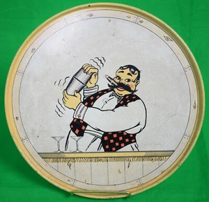 Barman con bandeja de hojalata agitadora - Imagen 1 de 4