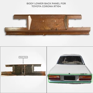 Body Lower Back Panel Toyota Corona RT100 RT102 RT104 Genuine NOS - Picture 1 of 16