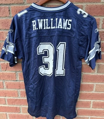ROY WILLIAMS #31 DALLAS COWBOYS VINTAGE REEBOK HOME CAMISETA AZUL JUVENIL XL 18/20 Foto 1 de 4