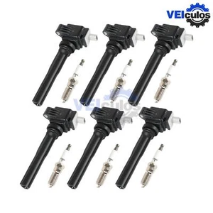 6 Ignition Coil & Spark Plug Kit For 2017-2019 Ford F150 Navigator 3.5L V6 UF826 - Picture 1 of 10