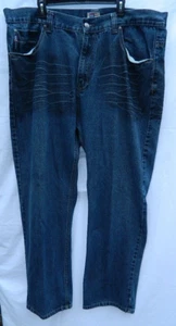 Phat Farm Jeans Mens 46X34(31) Wrinkled Effect Front Straight Leg Y2K HipHop Rap - Picture 1 of 18