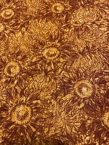 Sunflower Cotton Fabric 1 Yd x 44” Quilting Fabric New - Picture 1 of 3