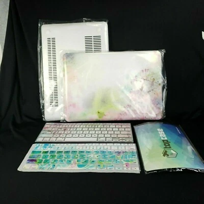 Estuche Topcase Macbook Air 13 pulgadas flor de cerezo 2 cubiertas de teclado A1369 A1466 Foto 1 de 4