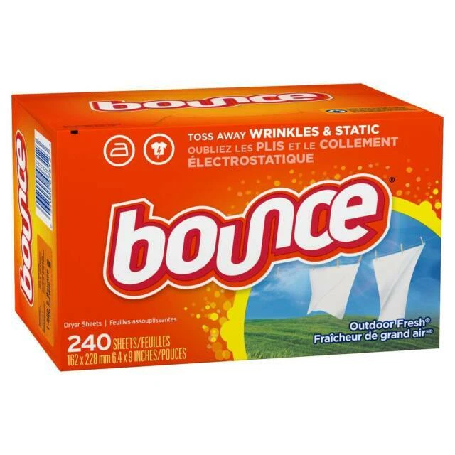 Bounce Outdoor Fresh Fabric Softener Dryer Sheet - 240 Count