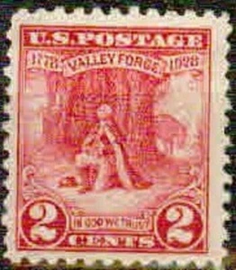 U.S.A.-1928–VALLEY FORGE -F-VF* - Picture 1 of 1