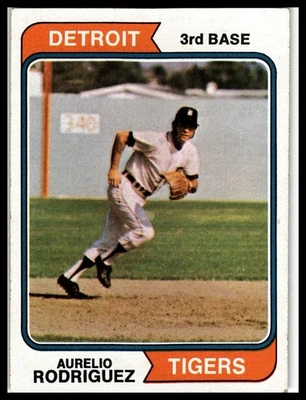 1974 Topps #72 Aurelio Rodriguez - Image 1 of 2