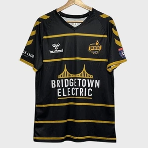 Hummel PDX FC 2021 Black Home USL Soccer Jersey Small S - Picture 1 of 4