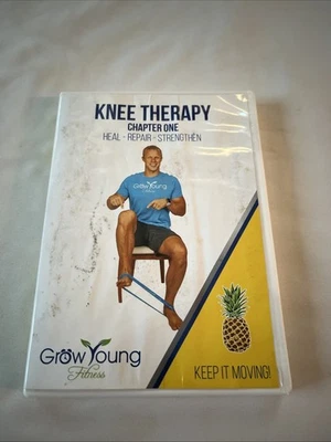 Grow Young Fitness Knee Therapy Chapter One For Seniors Deron Buboltz DVD - Image 1 of 4