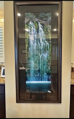 Arte fotográfico firmado enmarcado Peter Lik Sierra Cascades (MOSSBRAE FALLS, CA) 81/950 Foto 1 de 4