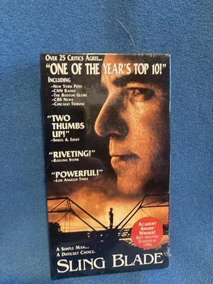 Sling Blade VHS 1997 Billy Bob Thornton, Factory Sealed - Image 1 of 2