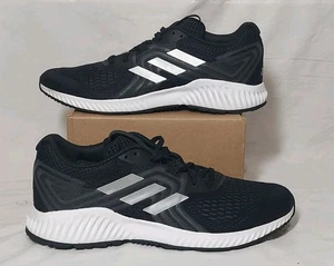 Adidas Aero Bounce AQ0536 Herren Schwarz Core Sneaker Schuhe Größe 9 Sauber  - Bild 1 von 8