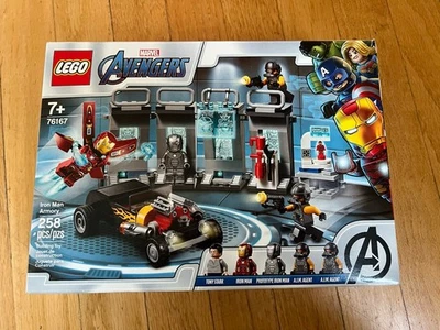 New LEGO 76167 Marvel Avengers - Iron Man Armory  Sealed Retired - Image 1 of 4