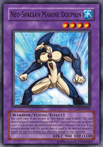 Neo-Spacian Marine Dolphin - TAEV-EN040 - Common - 1st Edition - Heavily Played - Image 1 of 1