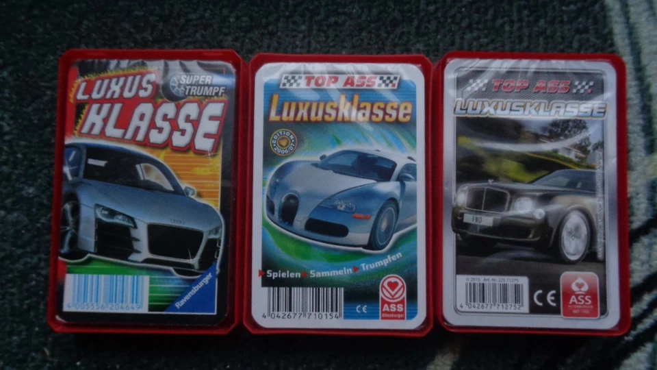 Quartett Auto Luxusklasse alle noch in Folie - Bild 1 von 1