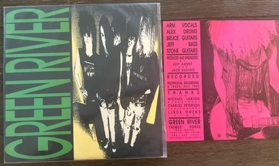 Green River Dry As A Bone Sub Pop LP SP 11 1987 Orig US Press Pearl Jam Mudhoney Foto 1 de 4