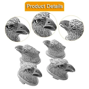 Knife Pommel Eagle Head DIY Handle Accessory Knife Making Supplies Metal - Picture 1 of 7