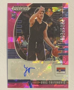 Selecciones del draft Panini Prizm 2020-21 - Autógrafos prospectos Uros Trifunovic #PA-UT... - Imagen 1 de 1
