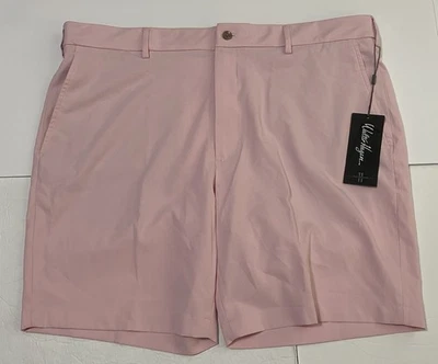 Pantalones Cortos de Golf Walter Hagen Performance 11 Para Hombres Rosa Tulipán Elastizados 9" Entrepierna 40 Nuevos con Etiquetas Foto 1 de 4