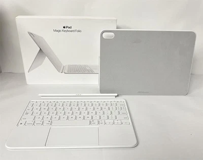 New Open Box Apple Magic Keyboard Folio MQDP3LL/A for iPad 10th Gen - US English - Image 1 of 4