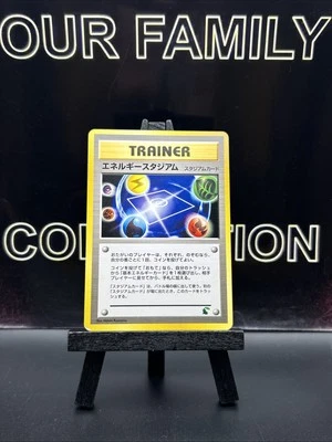 Energy Stadium Neo Destiny Trainer Japanese Pokemon TCG Card 1999 NM - Image 1 of 4