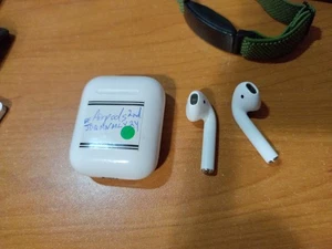 Apple AirPods 2ème génération avec étui de charge - Blanc - Photo 1 sur 10