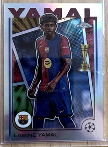 Lamine Yamal Hero Variation 2024-25 Topps Chrome UEFA Soccer (hobby 1:682) - Foto 1 di 2