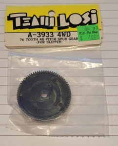 Team Losi A-3933 76 Tooth 48P Slipper Spur gear 4WD Vintage Mint RC Parts Rare - Picture 1 of 3