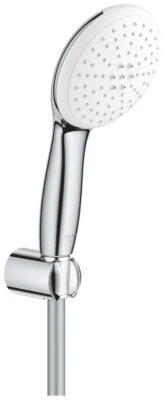 GROHE Wandhalterset Tempesta 110 chrom 2 Strahlarten (Rain, Jet) Schlauch 1250mm - Bild 1 von 4