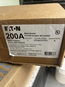Eaton Meter Socket UTH5213TCH 200 amp 600 volt 1 Phase - Picture 1 of 2