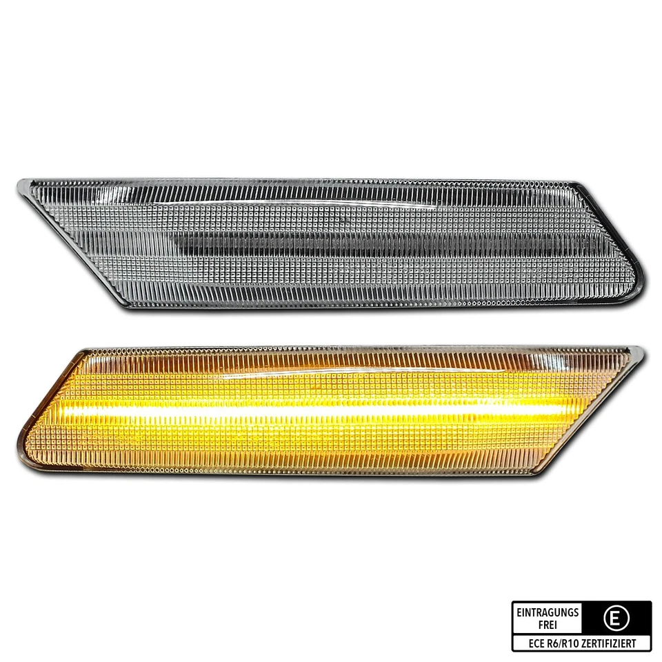 WEISSE LED Seitenblinker Porsche 911 997 Boxster 987 Cayman 987c - Bild 1 von 4