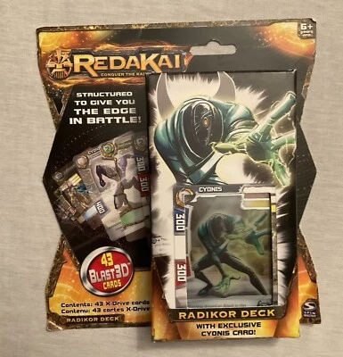 NEW REDAKAI CYONIS DECK SEALED TRADING CARDS 43 BLAST 3D CARD / Cyonis Cards - Image 1 of 3